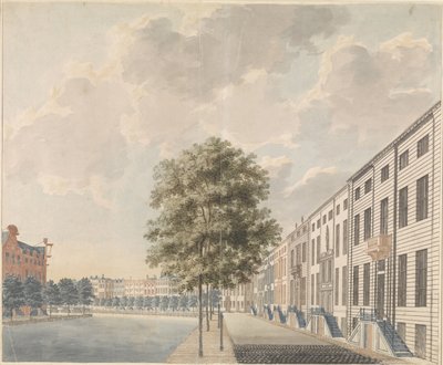 Vue sur le Herengracht près de la Spiegelstraat - Anonymous
