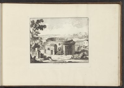 Vue sur les ruines du Mausolée d