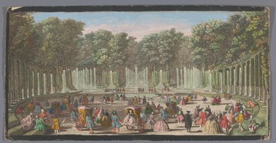 Vue sur le Bosquet du Théâtre d