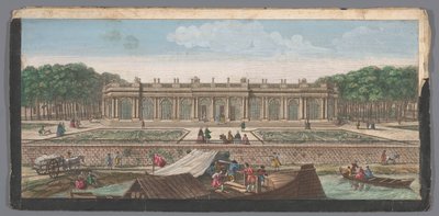 Vue du Grand Trianon dans le Jardin de Versailles - Anonymous