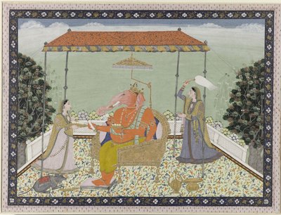 Dieu Ganesa (Ganapati) avec trompe d