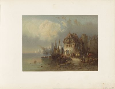 Vue du port d