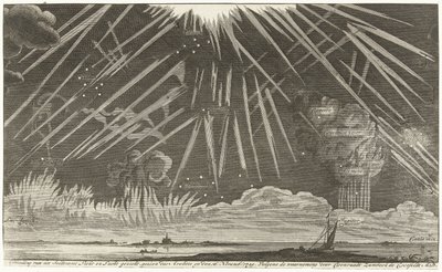 Phénomènes célestes, 1729 - Anonymous