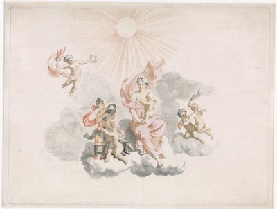 Hercule allaité par Junon - Anonymous