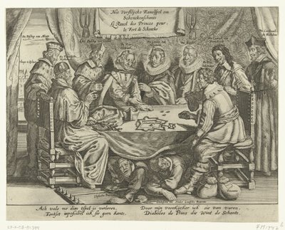 Le jeu de Schenckenschans, 1635-1636 - Anonymous