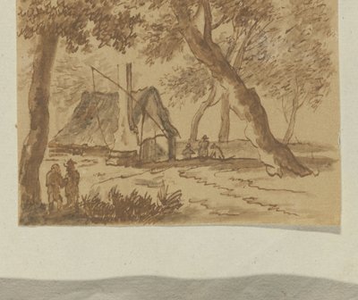 Cabane au milieu des arbres - Anonymous