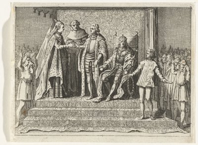 Mariage de Jacoba de Bavière et Frank van Borselen, 1434 - Anonymous