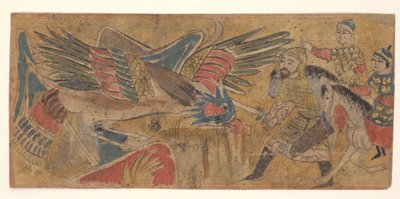 Iskander avec oiseau - Anonymous