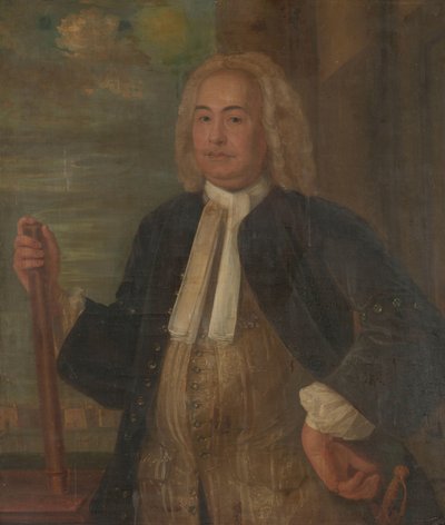 Portrait de Johannes Thedens, gouverneur général de la Compagnie néerlandaise des Indes orientales - Anonymous