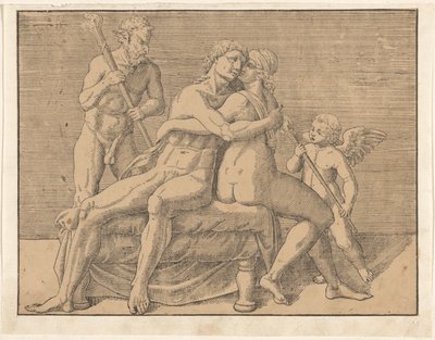 Jeune couple amoureux - Anonymous