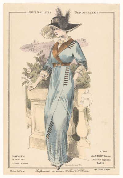 Journal des Demoiselles 15 août 1912, no. 5113 - Anonymous