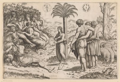 Joseph raconte ses rêves à ses frères - Anonymous