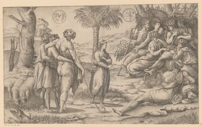 Joseph raconte ses rêves à ses frères - Anonymous