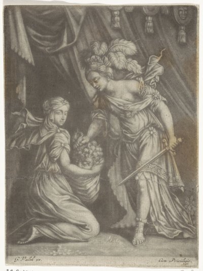 Judith avec la tête d