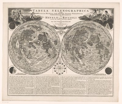Carte de la lune - Anonymous