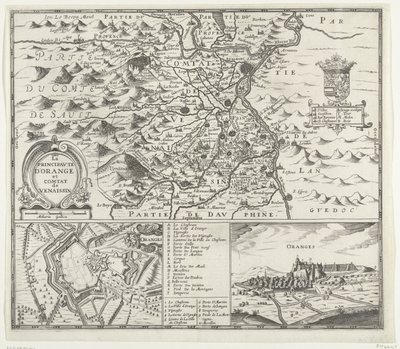 Carte de la principauté d