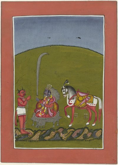 Kalki (la future incarnation de Vishnu) Avatars de Vishnu (titre de la série) - Anonymous