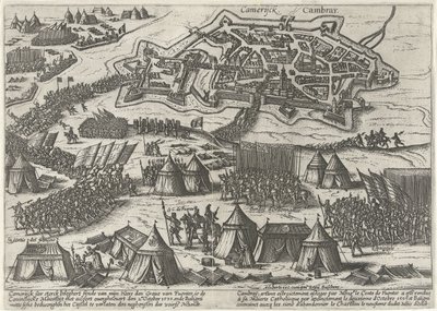 Siège et prise de Cambrai par Fuentes, 1595 - Anonymous