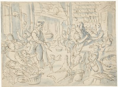 Scène de cuisine - Anonymous