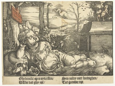 Enfant couché près d