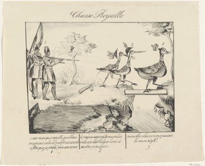 Chasse royale, 1830 - Anonymous