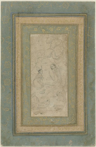 Laila et Majnun dans le désert - Anonymous