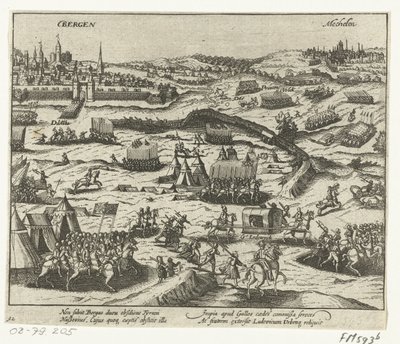 Louis de Nassau quitte Bergen, 1572 - Anonymous