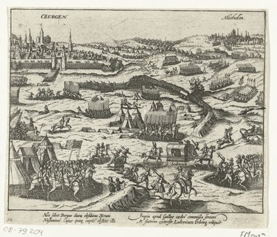 Louis de Nassau quitte Bergen, 1572 - Anonymous