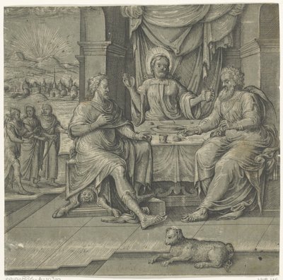 Repas à Emmaüs - Anonymous