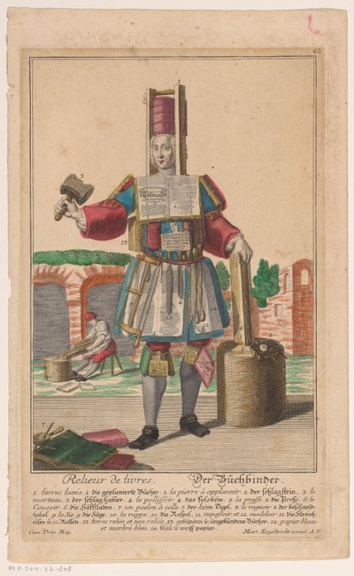 Homme avec un costume d