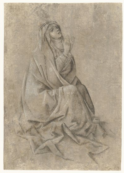 Marie au pied de la croix - Anonymous