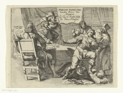 Jeu échoué pour Schenckenschans, 1635-1636 - Anonymous