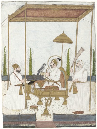 Mohammed Shah reçoit Qamar-ud-din Khan - Anonymous