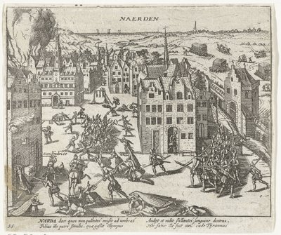 Massacre par les Espagnols à Naarden, 1572 - Anonymous