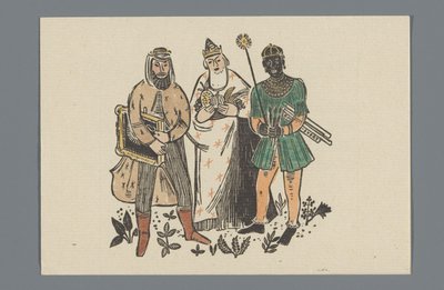 Vœux de Nouvel An de la fonderie de caractères J. John Söhne - Anonymous
