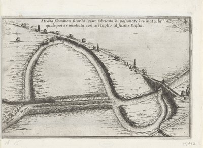 Omleggen van een bocht van een rivier - Anonymous