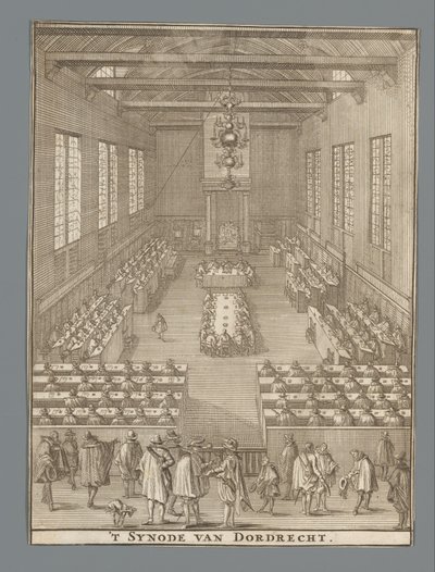 Ouverture du synode de Dordrecht, 1618 - Anonymous