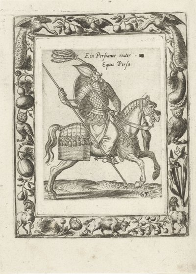 Cavalier perse - Anonymous