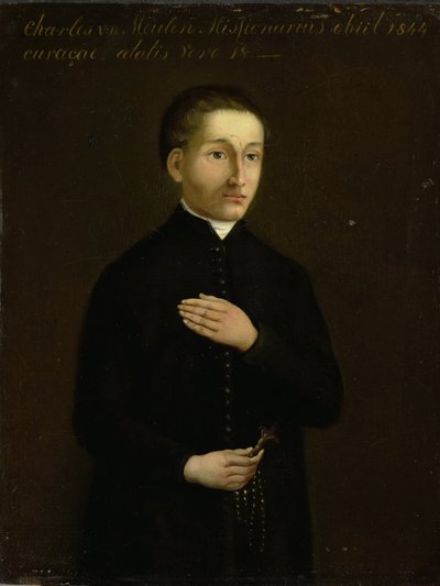 Portrait de Charles van der Meulen, missionnaire à Curaçao - Anonymous