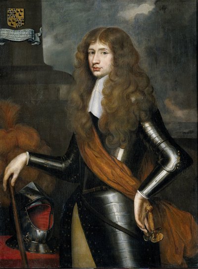 Portrait de Cornelis van Aerssen, Seigneur de Sommelsdijk, Gouverneur du Suriname à partir de 1683 - Anonymous