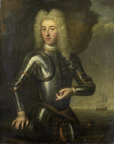 Portrait de Hendrik Lijnslager, capitaine de mer avec l