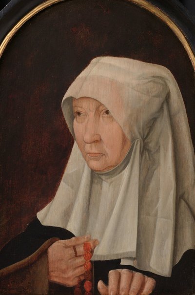 Portrait de Jacomina Claesdr van Ruyven (décédée en 1509), épouse d