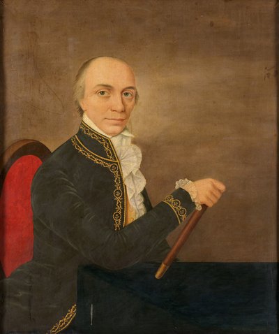 Portrait de Johannes Siberg, gouverneur général des Indes orientales néerlandaises - Anonymous