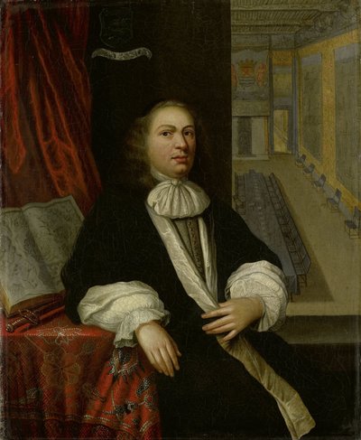 Portrait de Justus de Huybert, Greffier des États de Zélande et de l