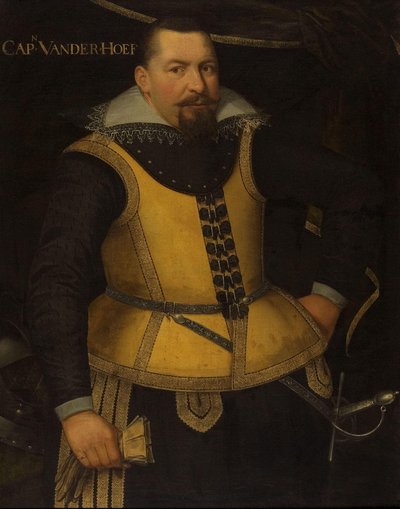 Portrait de Karel van der Hoeven, sergent-major - Anonymous