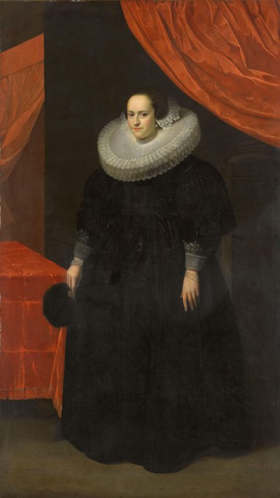 Portrait de Suzanna Moor (1608-57) - Anonymous