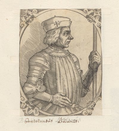 Portrait de Bartholomeus Livianus - Anonymous