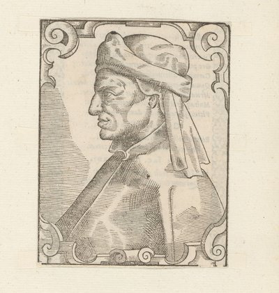 Portrait de Bartolus de Sassoferrato - Anonymous