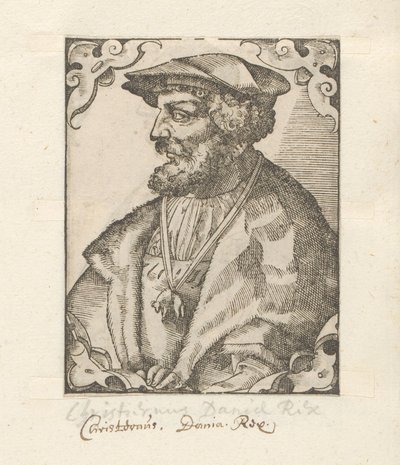 Portrait de Christian Ier de Danemark - Anonymous