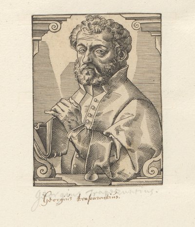 Portrait de Georges de Trébizonde - Anonymous